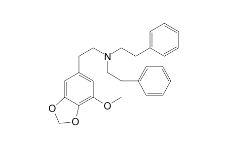 N,N-Diphenethyl-3-methoxy-4,5-methylenedioxyphenethylamine