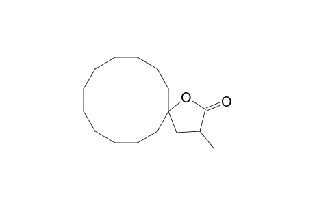 3-Methyl-1-oxaspiro(4.11)hexadecan-2-one