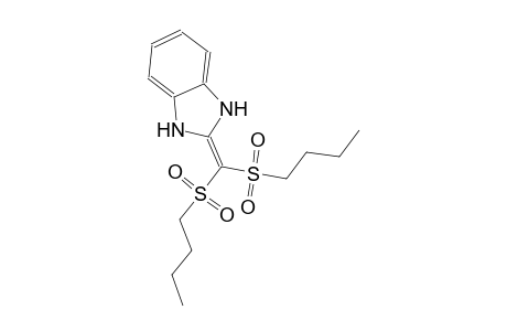 2-[bis(butylsulfonyl)methylene]-2,3-dihydro-1H-benzimidazole