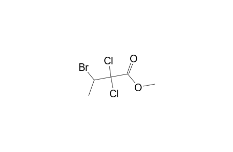 Butanoic acid, 3-bromo-2,2-dichloro-, methyl ester