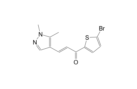 (2E)-1-(5-bromo-2-thienyl)-3-(1,5-dimethyl-1H-pyrazol-4-yl)-2-propen-1-one
