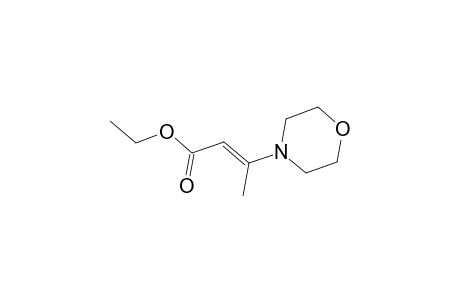 2-Butenoic acid, 3-(4-morpholinyl)-, ethyl ester