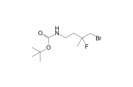tert-butyl 4-bromo-3-fluoro-3-methylbutylcarbamate
