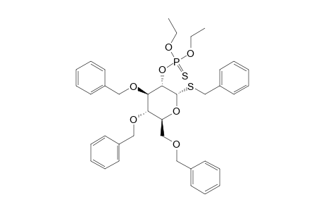 BENZYL_2-O,O-DIETHYLPHOSPHOROTHIOATE_3,4,6-TRI-O-BENZYL-1-THIO-ALPHA-D-GLYCOPYRANOSIDE
