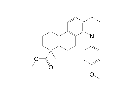METHYL-14-(4-METHOXYPHENYL)-AMINODEHYDROABIETATE