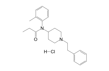 N-(2-Methylphenyl)-N-[1-(2-phenylethyl)-4-piperidinyl]propanamide  HC l  inkbr