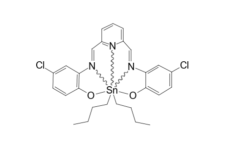 Dibutyl({2,2'-[2,6-pyridinediylbis(methylidynenitrilo)]bis(4-chlorophenolato)}(2-))tin