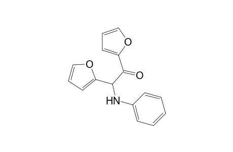 1,2-bis(furan-2-yl)-2-phenylazanyl-ethanone