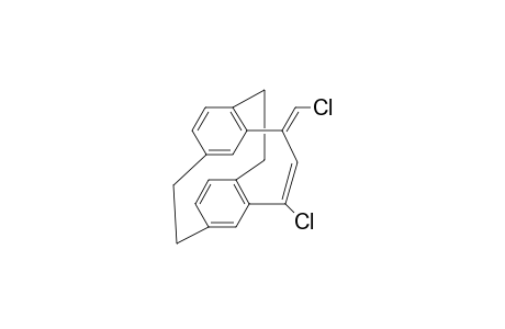 (13E,15E)-13-chloro-15-(chloromethylidene)tetracyclo[8.7.2.0(4,16).0(7,12)]nonadeca-1(17),2,4(16),7(12),8,10,13-heptaene