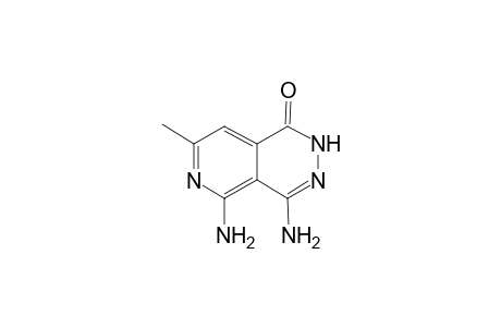 Pyrido[3,4-d]pyridazin-1(2H)-one, 4,5-diamino-7-methyl-