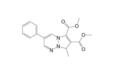 Dimethyl 8-methyl-3-phenylparazolo[2,1-a][1,2,3]triazine-6,7-dicarboxylate