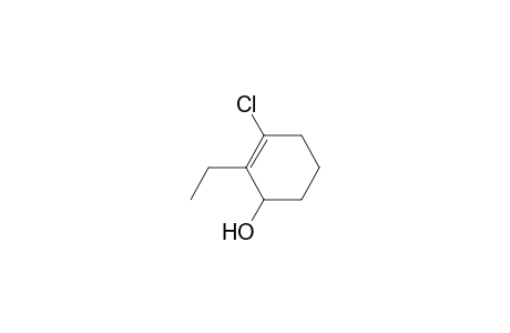 3-Chloranyl-2-ethyl-cyclohex-2-en-1-ol