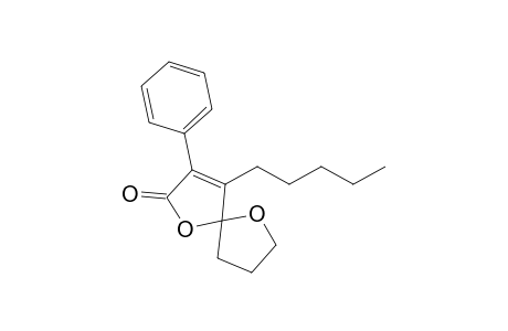4-Pentyl-3-phenyl-1,6-dioxaspiro[4.4]non-3-en-2-one