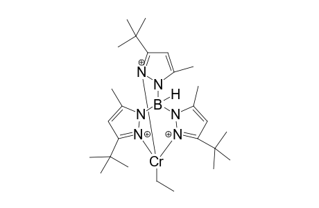 [Hydrotris(3-tert-butyl-5-methylpyrazolyl)boratoethylchronium] complex