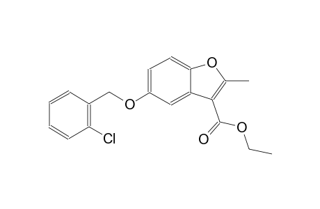 ethyl 5-[(2-chlorobenzyl)oxy]-2-methyl-1-benzofuran-3-carboxylate