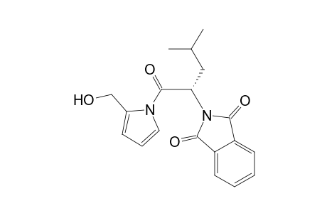 2-[(1S)-1-[2-(hydroxymethyl)pyrrole-1-carbonyl]-3-methyl-butyl]isoindoline-1,3-dione