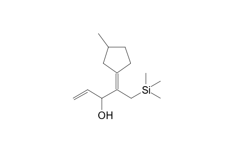 4-(3-Methylcyclopentylidene)-5-(trimethylsilyl)pent-1-en-3-ol