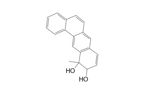 11-Methyl-10,11-dihydrobenzo[a]anthracene-10,11-diol