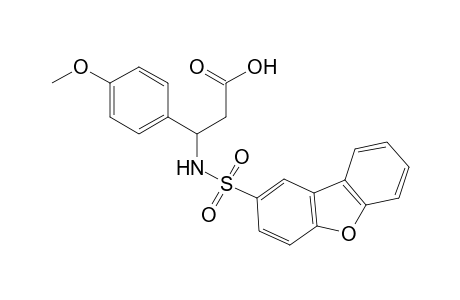 Benzenepropanoic acid, .beta.-[(benzo[b]benzofuran-2-ylsulfonyl)amino]-4-methoxy-