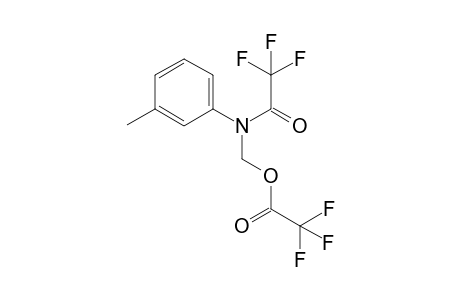 (2,2,2-trifluoro-N-m-tolylacetamido)methyl 2,2,2-trifluoroacetate