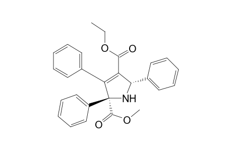 (2S,5S)-2,3,5-triphenyl-3-pyrroline-2,4-dicarboxylic acid O4-ethyl ester O2-methyl ester
