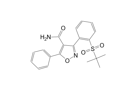 4-isoxazolecarboxamide, 3-[2-[(1,1-dimethylethyl)sulfonyl]phenyl]-5-phenyl-