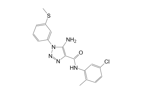 1H-1,2,3-triazole-4-carboxamide, 5-amino-N-(5-chloro-2-methylphenyl)-1-[3-(methylthio)phenyl]-