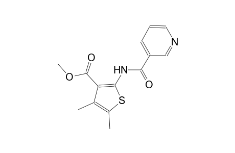 methyl 4,5-dimethyl-2-[(3-pyridinylcarbonyl)amino]-3-thiophenecarboxylate
