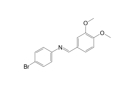 p-bromo-N-veratrylideneaniline