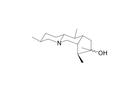 1,4,5,10-Tetramethyl-4-hydroxy-8-aza-tricyclo[7.4.4.0]tridecane