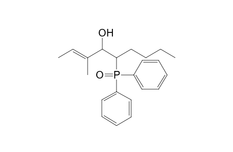 syn-5-Diphenyphosphinoyl-3-methylnon-2-en-4-ol