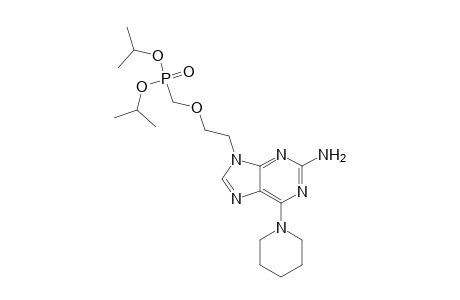 Diisopropyl{2-[2-amino-6-(piperidine-1-yl)-9H-purine-9-yl]ethoxy}methylphosphonate