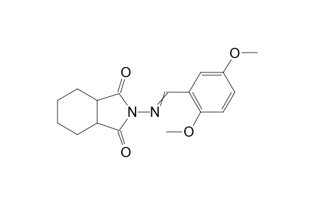 2-[(2,5-Dimethoxybenzylidene)amino]hexahydro-1H-isoindole-1,3(2H)-dione