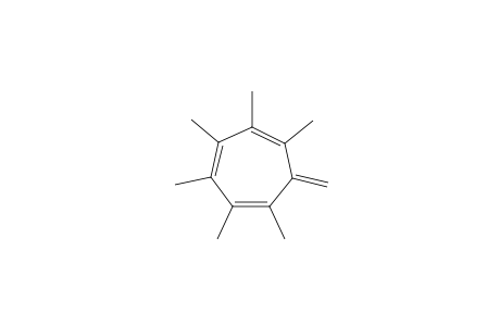 1,2,3,4,5,6-Hexamethyl-7-methylene-cyclohepta-1,3,5-triene