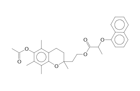 Propanoic acid, 2-(1-naphthalenyloxy)-, 2-[6-(acetyloxy)-3,4-dihydro-2,