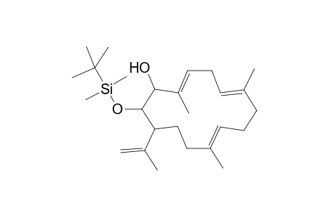 (1SR,2RS,3RS,6E,10E,14SR)-2-Hydroxy-14-(1-methylethenyl)-3,7,11-trimethyl-3,6,10-cyclotetradecatrien-1-yl tert-Butyldimethylsilyl Ether isomer