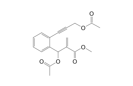 2-[acetoxy-[2-(3-acetoxyprop-1-ynyl)phenyl]methyl]acrylic acid methyl ester