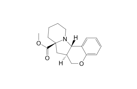 6H-[1]Benzopyrano[3,4-b]indolizine-7a(7H)-carboxylic acid, 6a,8,9,10,11,12a-hexahydro-, methyl ester, (6a.alpha.,7a.beta.,12a.beta.)-(.+-.)-