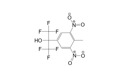 1,1,1,3,3,3-hexafluoro-2-(4-methyl-3,5-dinitrophenyl)-2-propanol