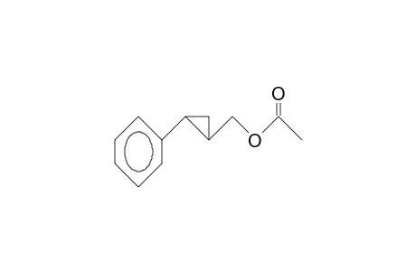 CYCLOPROPANEMETHANOL, 2-PHENYL-, ACETATE