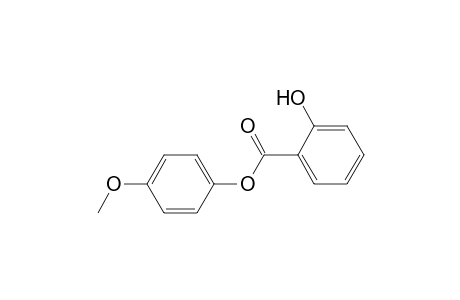 Benzoic acid, 2-hydroxy-, 4-methoxyphenyl ester