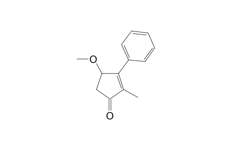 4-methoxy-2-methyl-3-phenylcyclopent-2-en-1-one