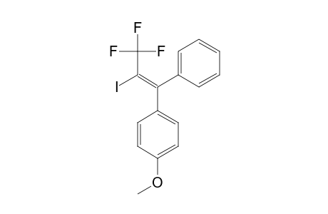 (Z)-3,3,3-TRIFLUORO-2-IODO-1-(4-METHOXYPHENYL)-1-PHENYLPROPENE