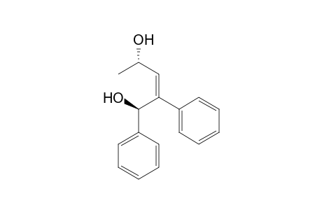 (1R*,2Z,4S*)-1,2-diphenyl-2-pentene-1,4-diol
