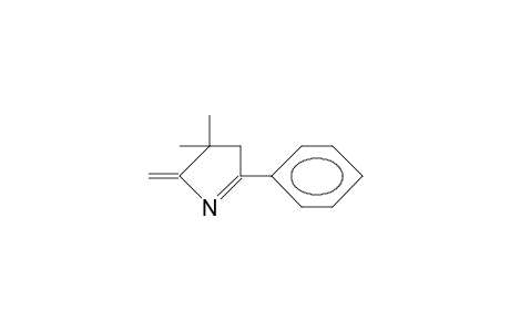 3,3-Trimethyl-2-methylidene-5-phenyl-3,4-dihydro -2H-pyrrole