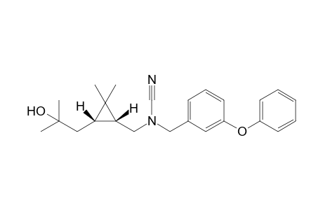 N-Cyano-N-(m-phenoxybenzyl)[(1R,3S)-2,2-dimethyl-3-(2-hydroxy-2-methylpropyl)cyclopropylmethyl]amine