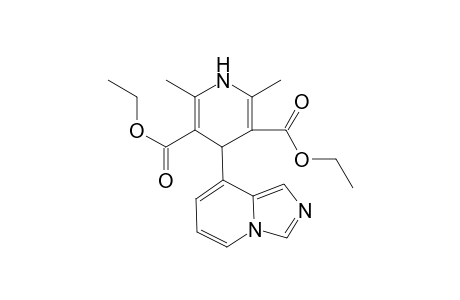 4-(8-imidazo[1,5-a]pyridinyl)-2,6-dimethyl-1,4-dihydropyridine-3,5-dicarboxylic acid diethyl ester