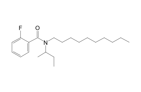 Benzamide, 2-fluoro-N-(2-butyl)-N-decyl-