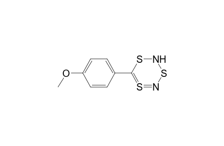 1,3,5,2,4-Trithia(3-SIV)diazine, 6-(4-methoxyphenyl)-