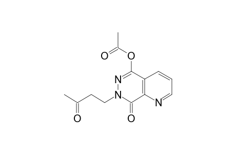 5-ACETOXY-7-(3-OXOBUTYL)-PYRIDO-[2,3-D]-PYRIDAZIN-8(7H)-ONE